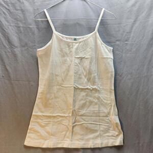 Sahalie White‎ Tank Top Size XL